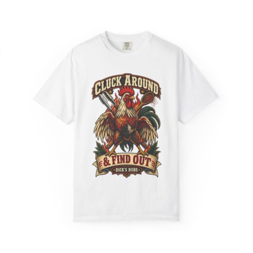 Dick's Rubs by Legacy Acres - Rooster 'Cluck Around & Find Out' Graphic T-Shirt