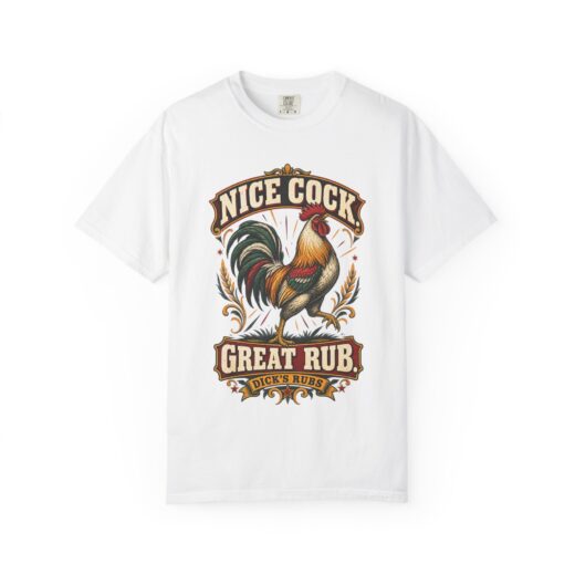 Nice Cock, Great Rub — Rooster Graphic T-Shirt | Dick's Rubs